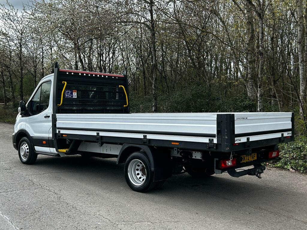 Ford Transit Custom 2.0 350 Ecoblue Leader Premium Dropside HK72YAF White #5