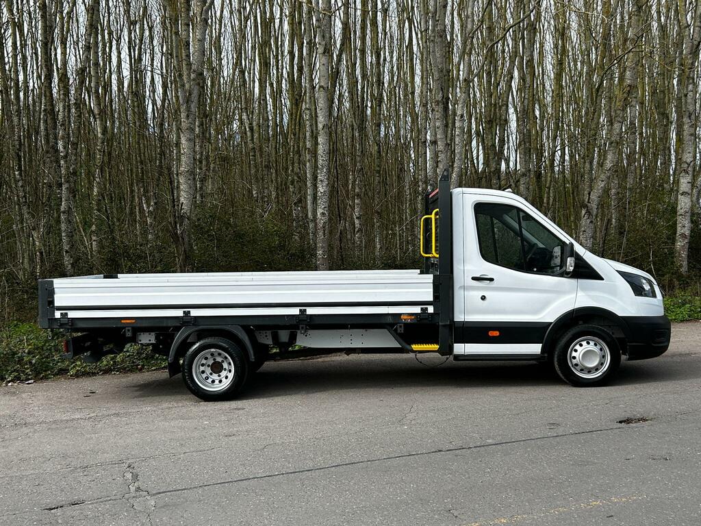 Ford Transit Custom 2.0 350 Ecoblue Leader Premium Dropside HK72YAF White #6