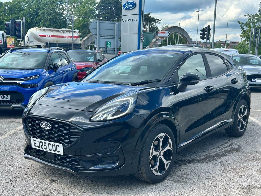 Ford Puma 1.0T Ecoboost Mhev St-line Euro 6 Ss EJ25CUC Black #4