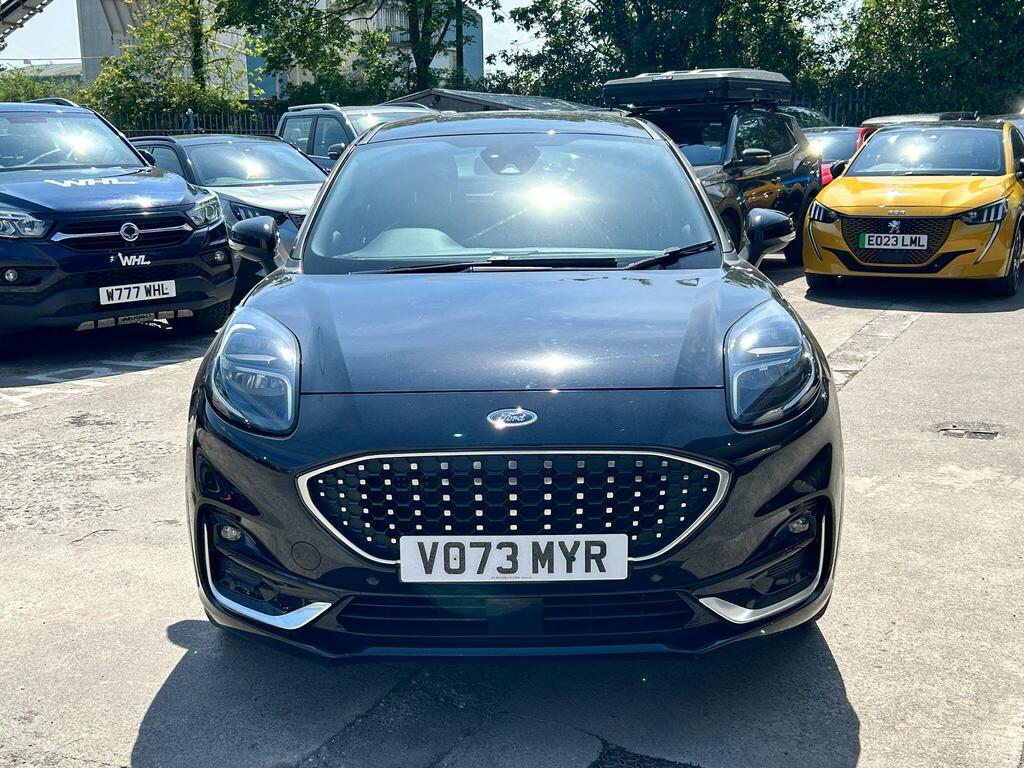 Ford Puma 1.0T Ecoboost Mhev St-line Vignale Dct Euro 6 Ss VO73MYR Black #2