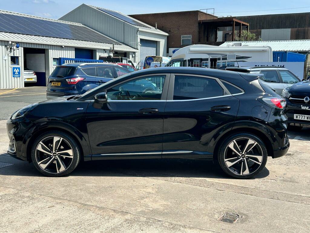 Ford Puma 1.0T Ecoboost Mhev St-line Vignale Dct Euro 6 Ss VO73MYR Black #6