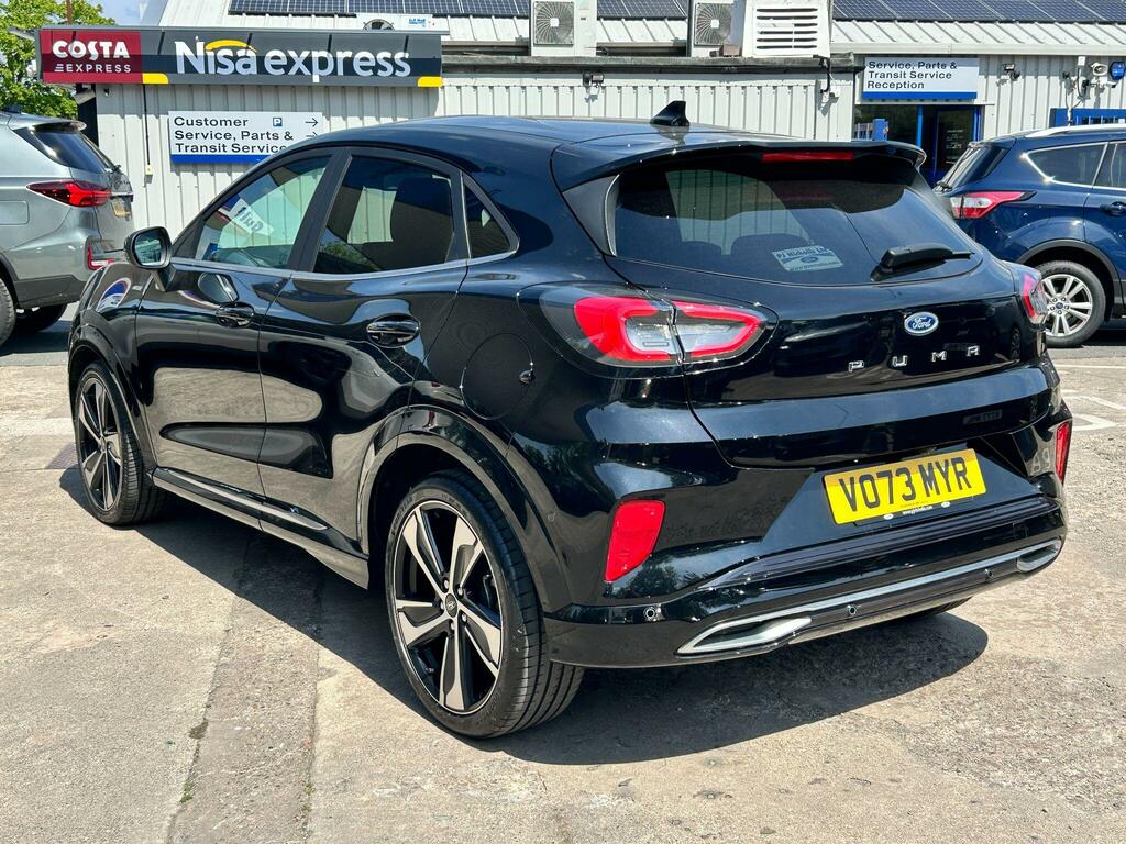 Ford Puma 1.0T Ecoboost Mhev St-line Vignale Dct Euro 6 Ss VO73MYR Black #5