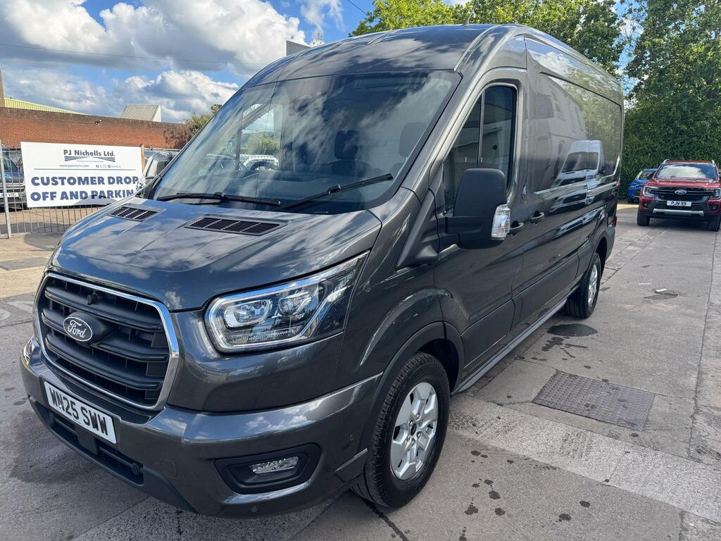 Ford Transit Custom 2.0 350 Ecoblue Limited Fwd L3 H2 Euro 6 Ss WN25SWW Grey #3