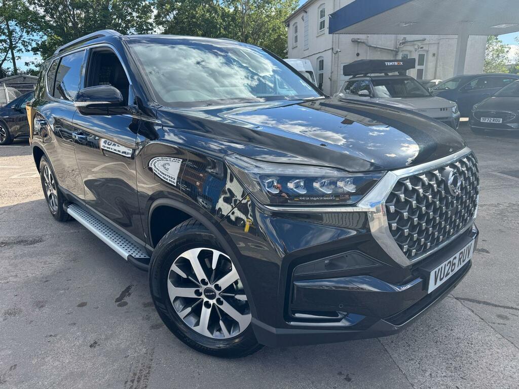 SsangYong Rexton 2.2D K30 Commercial Panel Van 4Wd Black