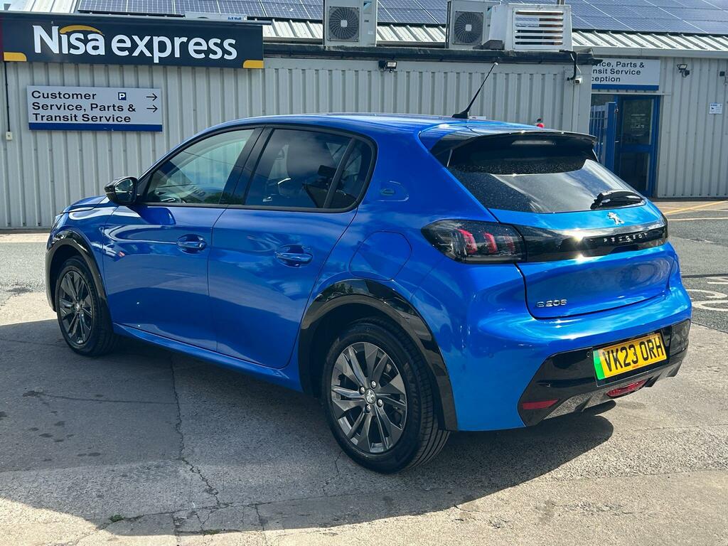 Peugeot e-208 50Kwh Allure Premium 7Kw Charger Blue #5