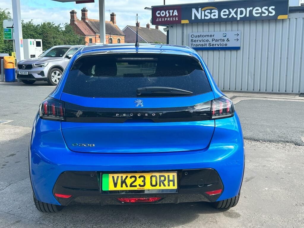 Peugeot e-208 50Kwh Allure Premium 7Kw Charger Blue #6