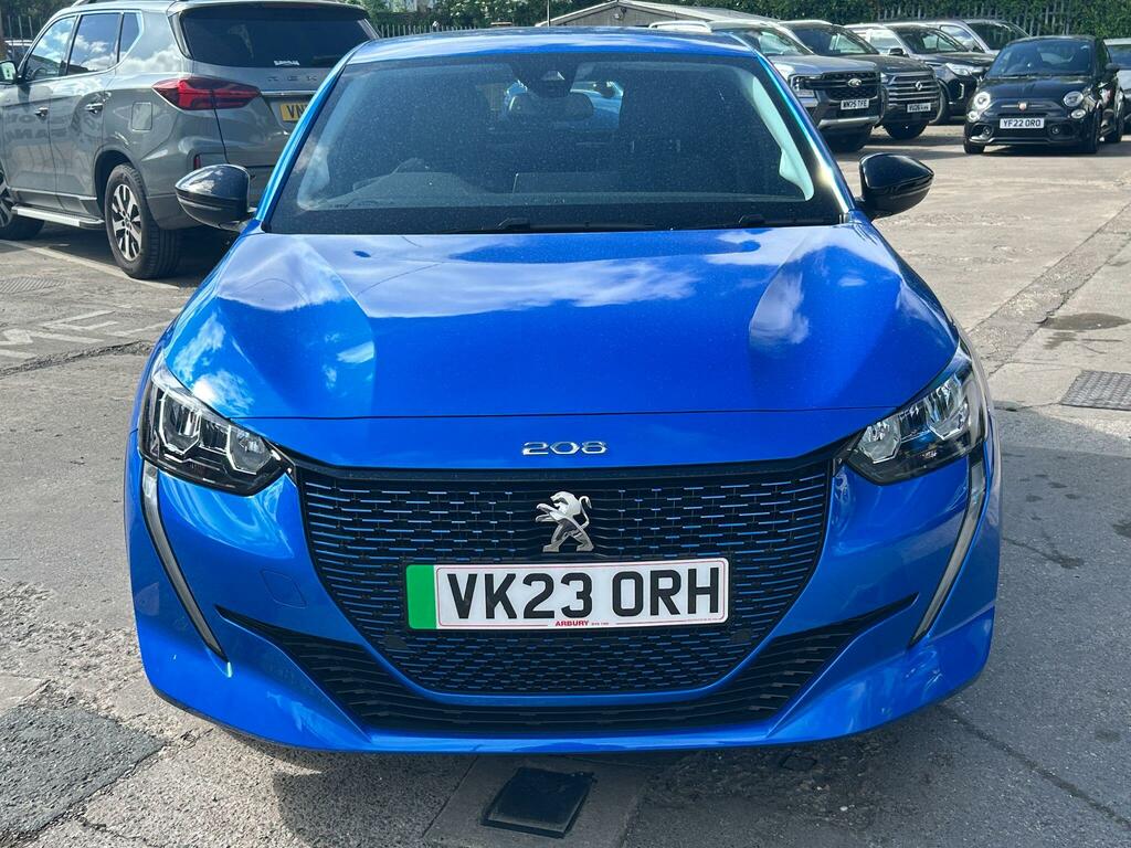 Peugeot e-208 50Kwh Allure Premium 7Kw Charger Blue #2