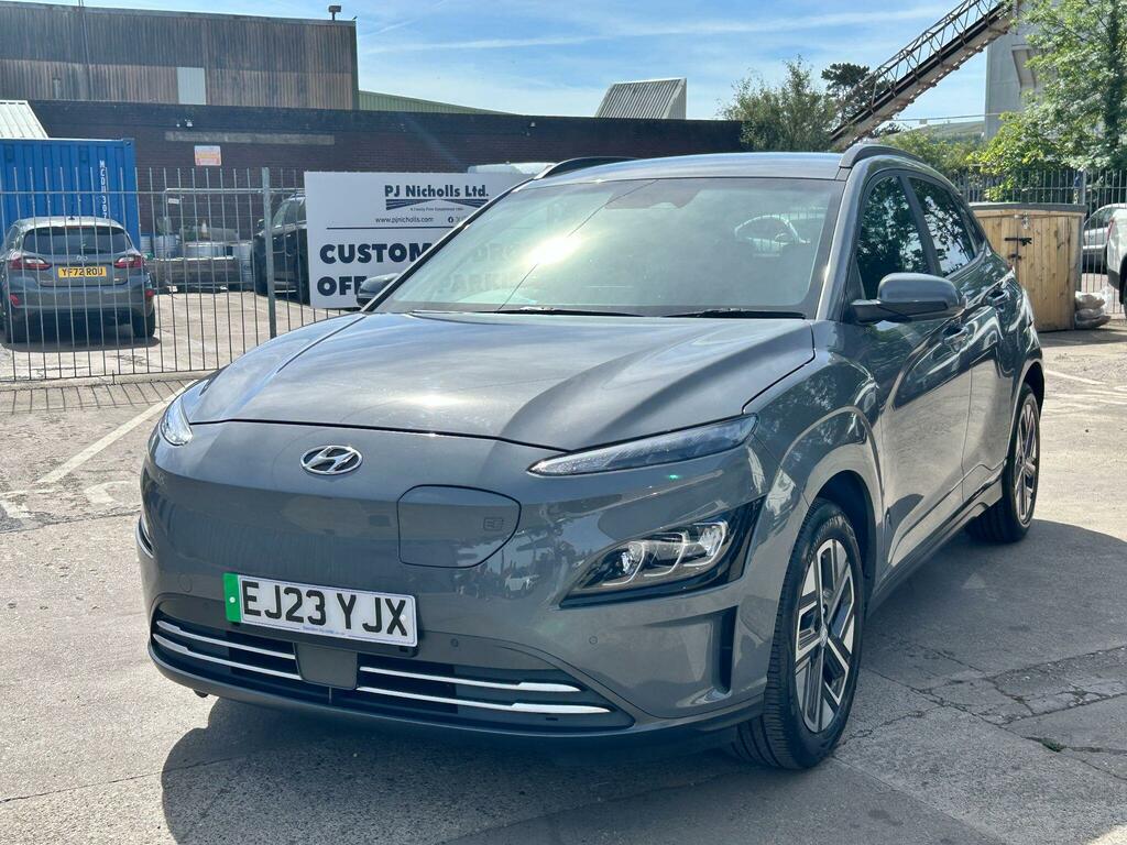 Hyundai Kona 39Kwh Premium 10.5Kw Charger EJ23YJX Grey #3