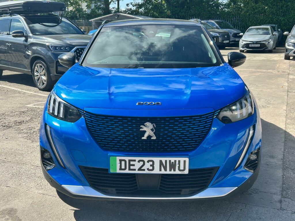Peugeot e-2008 50Kwh Gt 7Kw Charger DE23NWU Blue #2
