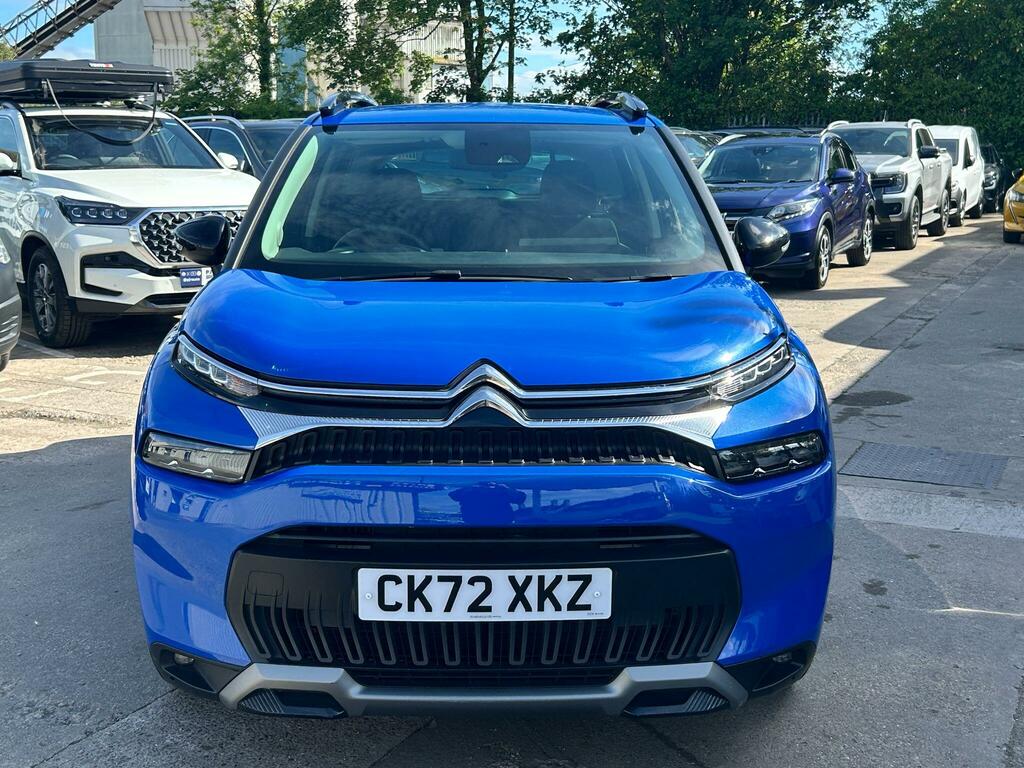 Citroen C3 Aircross 1.2 Puretech Shine Euro 6 Ss CK72XKZ Blue #2