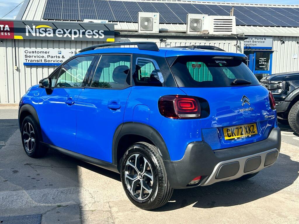 Citroen C3 Aircross 1.2 Puretech Shine Euro 6 Ss CK72XKZ Blue #5