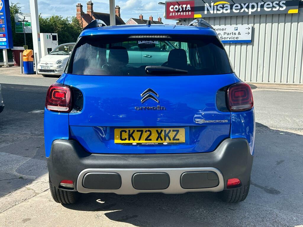 Citroen C3 Aircross 1.2 Puretech Shine Euro 6 Ss CK72XKZ Blue #6