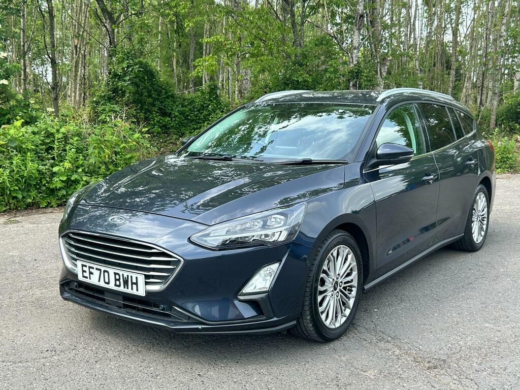 Ford Focus 1.0T Ecoboost Mhev Titanium X Edition Euro 6 Ss EF70BWH Blue #3