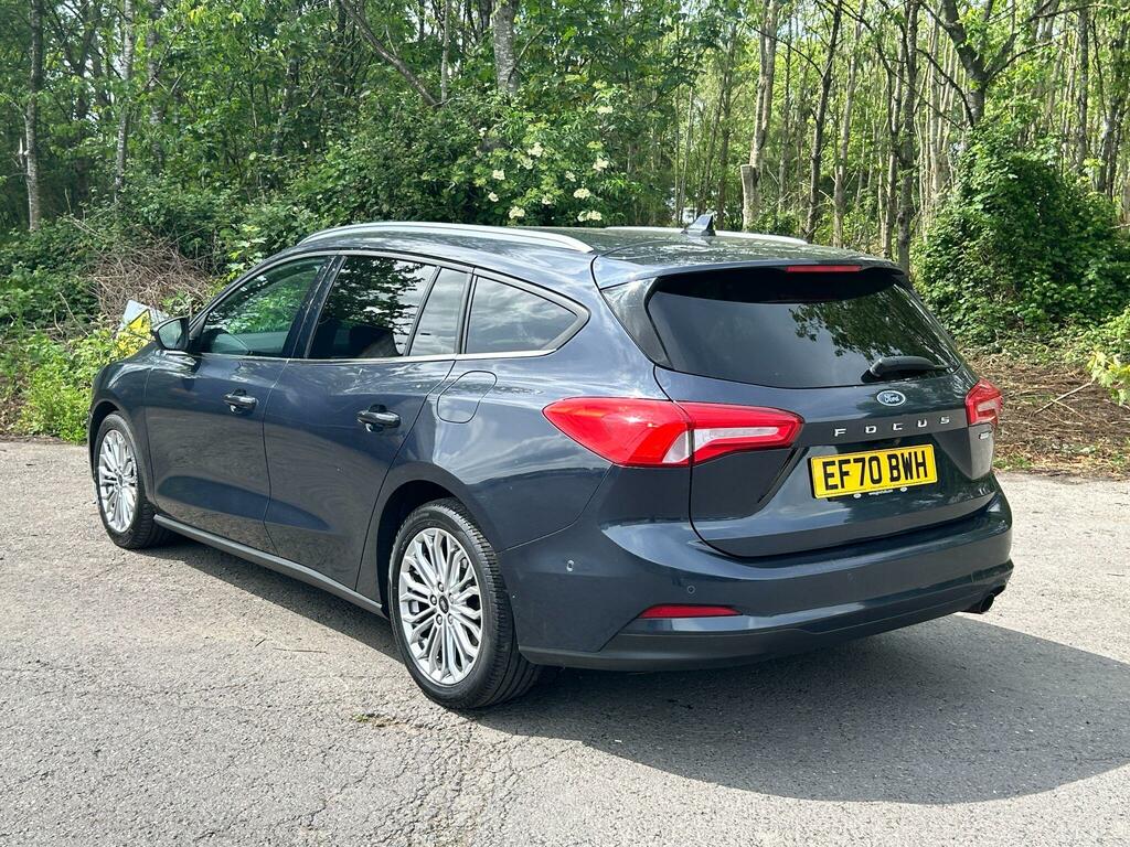 Ford Focus 1.0T Ecoboost Mhev Titanium X Edition Euro 6 Ss EF70BWH Blue #4