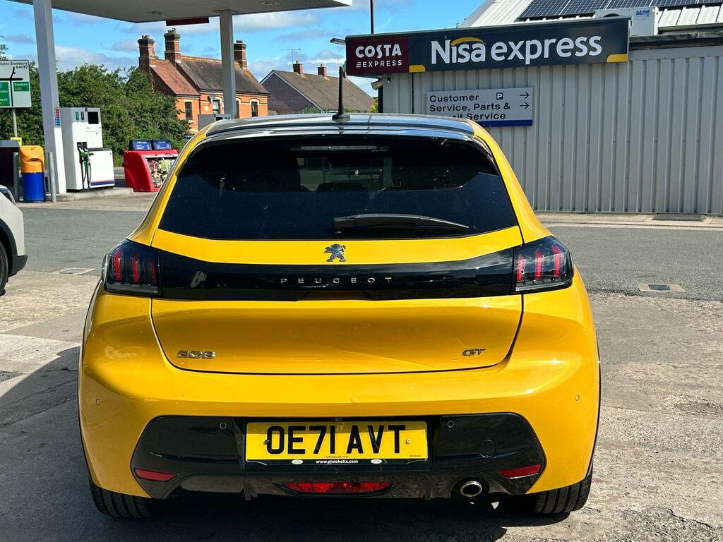 Peugeot 208 1.2 Puretech Gt Premium Euro 6 Ss OE71AVT Yellow #6