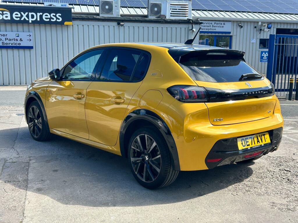 Peugeot 208 1.2 Puretech Gt Premium Euro 6 Ss OE71AVT Yellow #5
