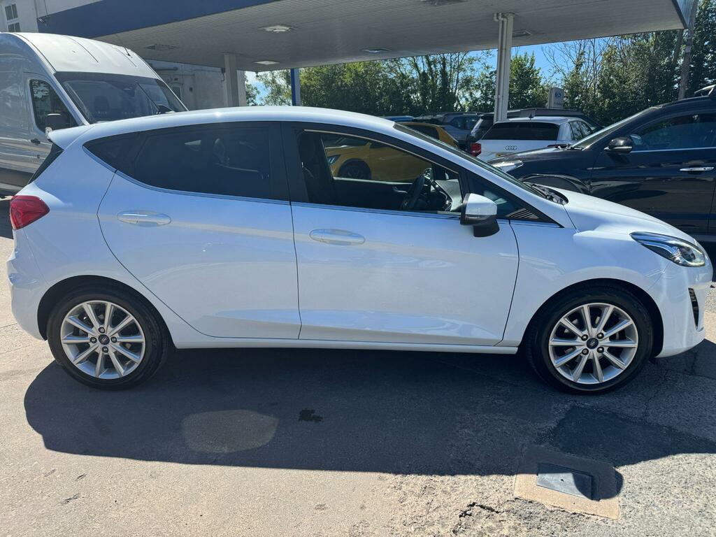 Ford Fiesta 1.0T Ecoboost Titanium Euro 6 Ss GL69BKX White #6