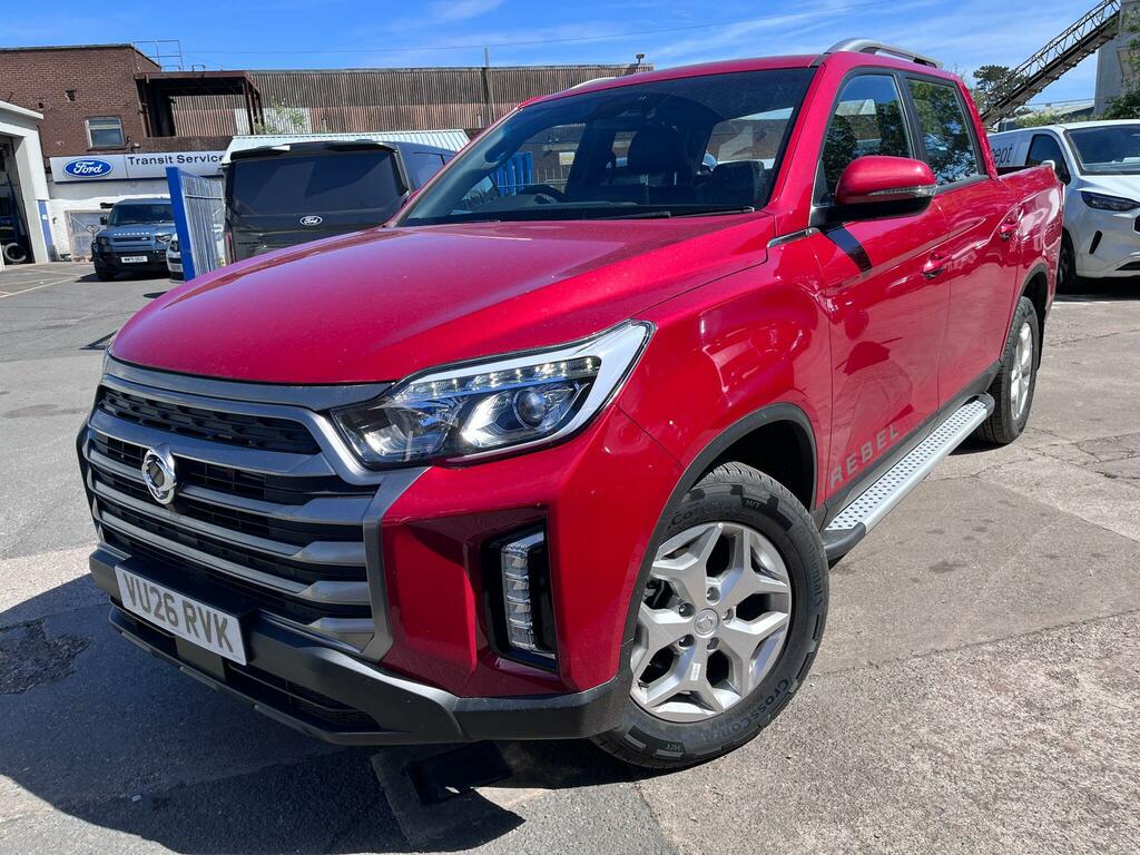SsangYong Musso 2.2D Rebel Pickup Double Cab 4Wd E Red #3