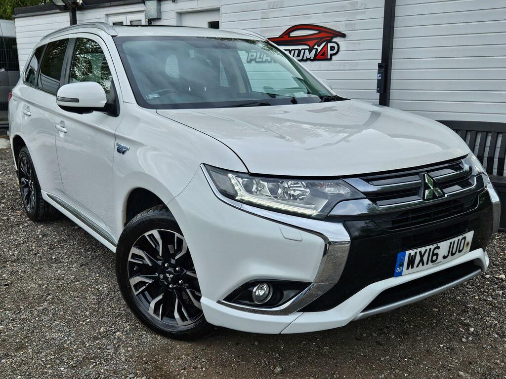 Mitsubishi Outlander 2.0H 12Kwh Gx4h Cvt 4Wd Euro 6 Ss WX16JUO White #2