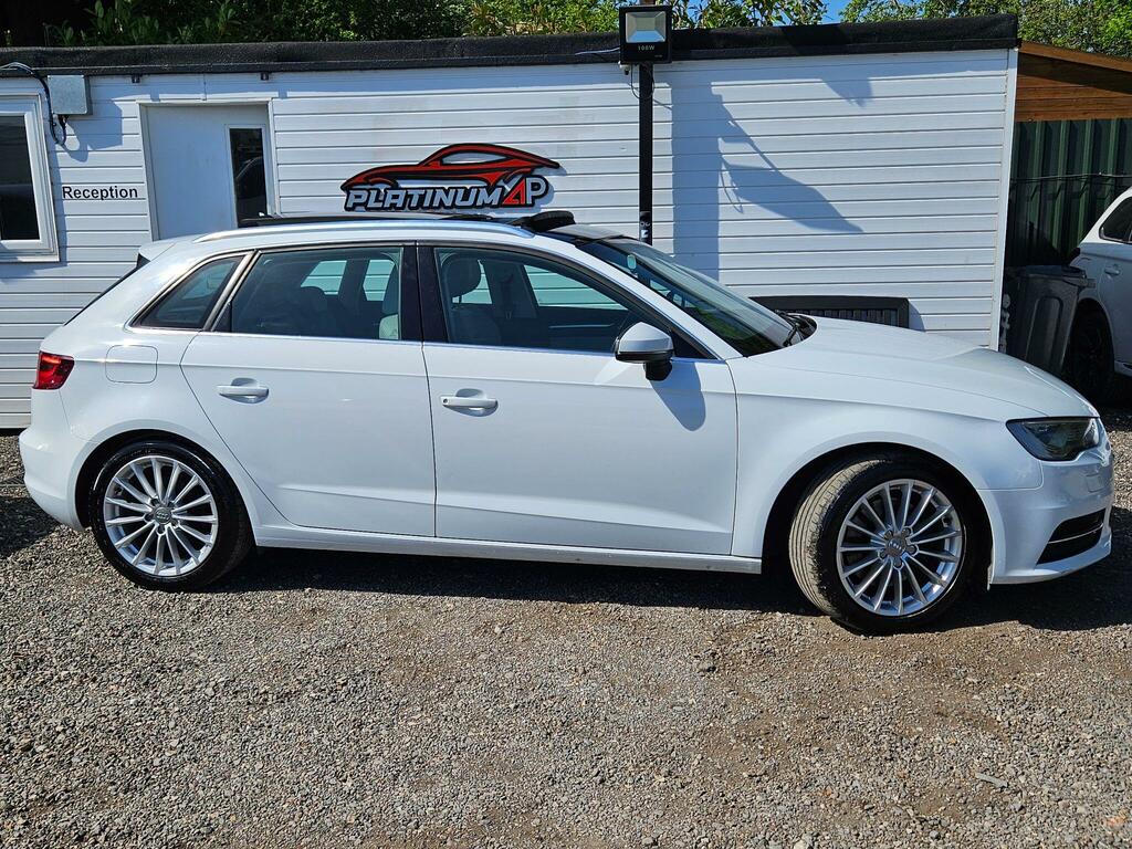 Audi A3 1.8 Tfsi Sport Sportback S Tronic Quattro Euro 6 SH64TMV White #4