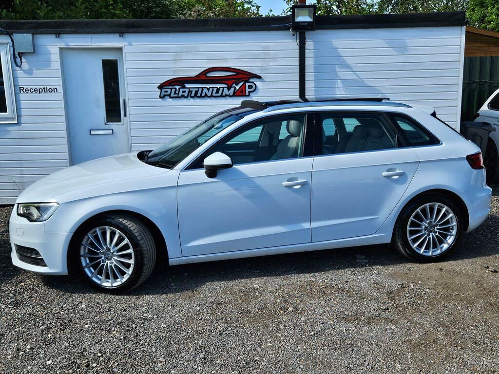 Audi A3 1.8 Tfsi Sport Sportback S Tronic Quattro Euro 6 SH64TMV White #3