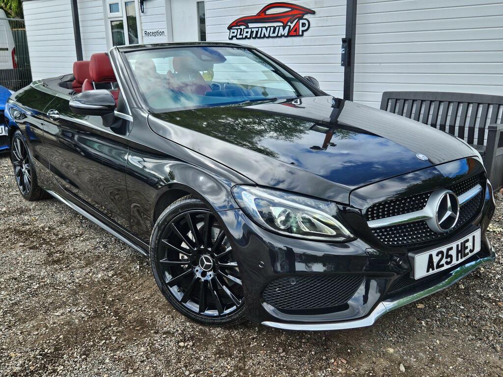 Mercedes-Benz C Class 2.1 C220d Amg Line Premium Plus Cabriolet G-tron  Black #3