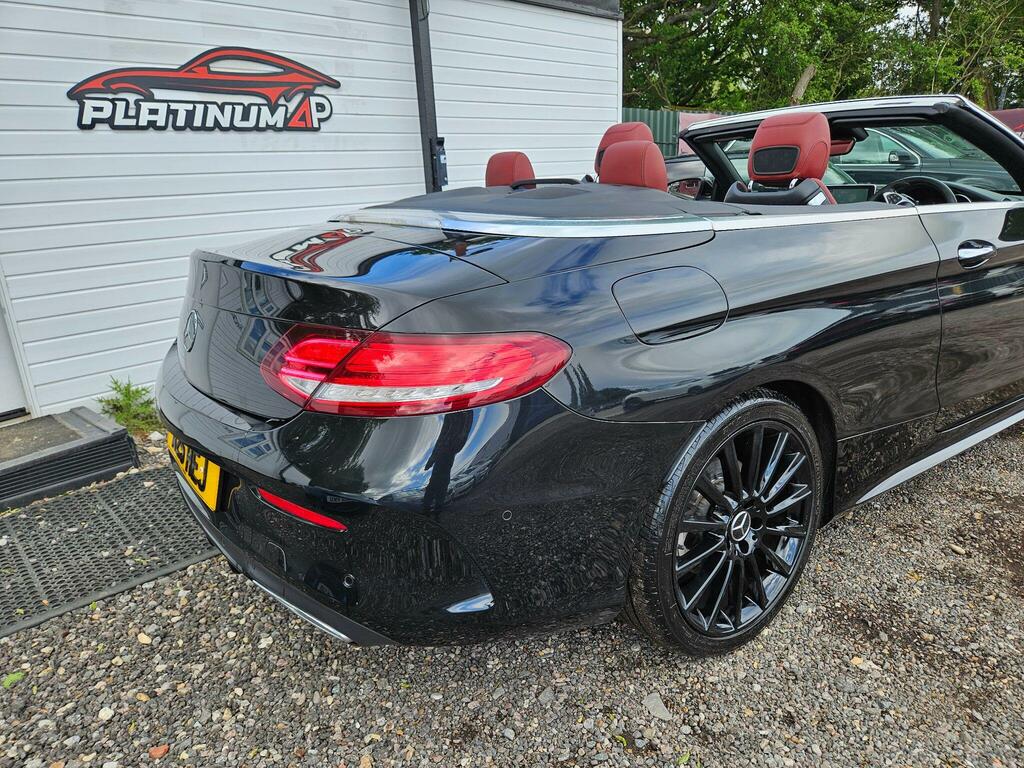 Mercedes-Benz C Class 2.1 C220d Amg Line Premium Plus Cabriolet G-tron  Black #6