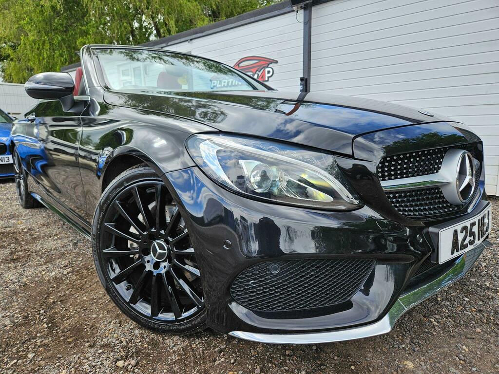 Mercedes-Benz C Class 2.1 C220d Amg Line Premium Plus Cabriolet G-tron  Black #4
