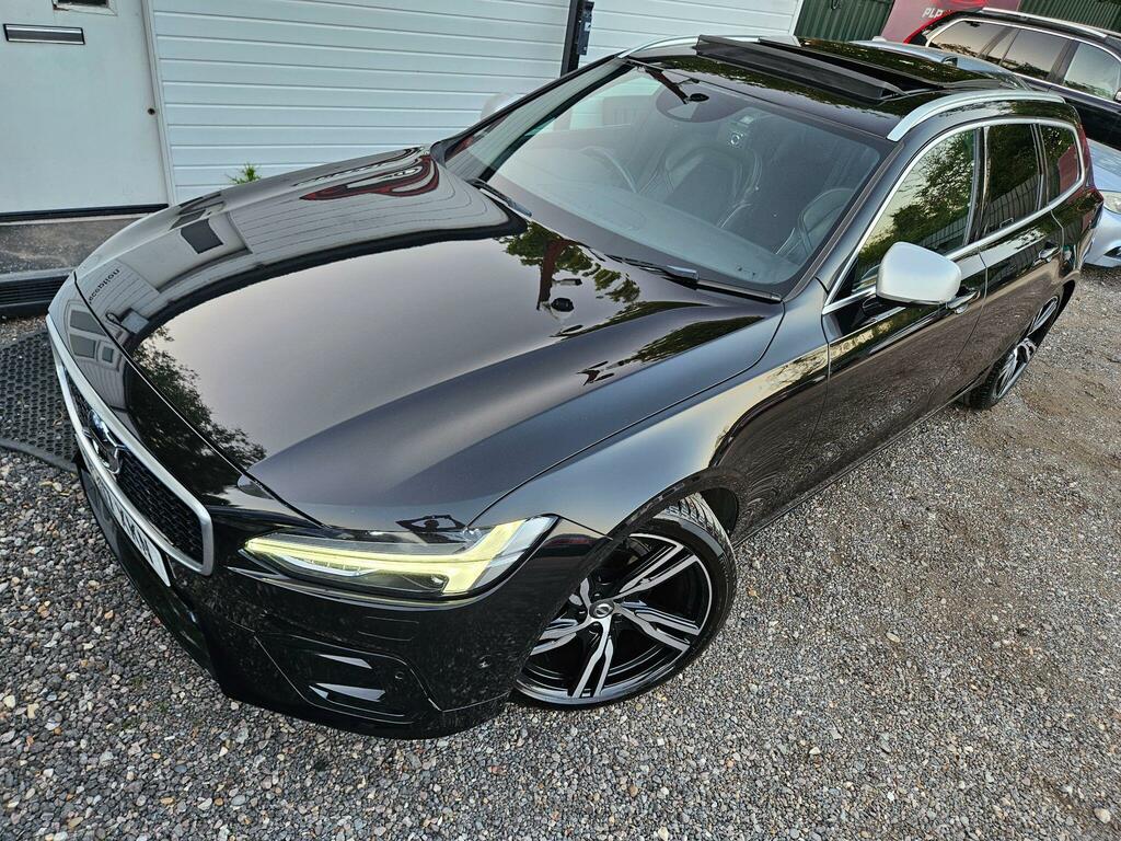 Volvo V90 2.0 D4 R-design Euro 6 Ss YY17XKN Black #5