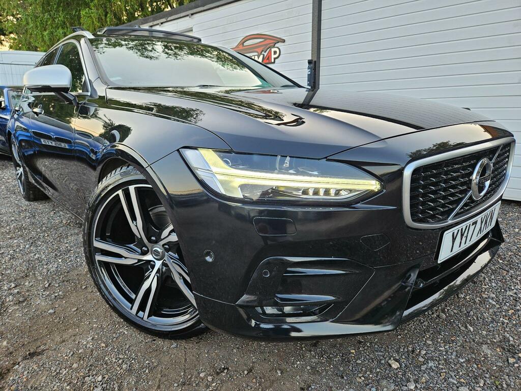 Volvo V90 2.0 D4 R-design Euro 6 Ss YY17XKN Black #6