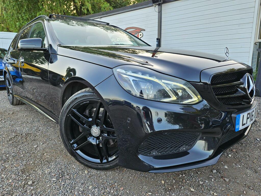 Mercedes-Benz E Class 2.1 E220 Bluetec Amg Night Edition Premium Plus LP16BUH Black #6