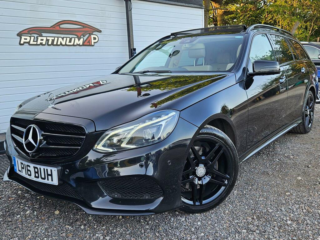 Mercedes-Benz E Class 2.1 E220 Bluetec Amg Night Edition Premium Plus Black