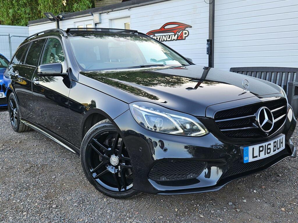 Mercedes-Benz E Class 2.1 E220 Bluetec Amg Night Edition Premium Plus LP16BUH Black #2