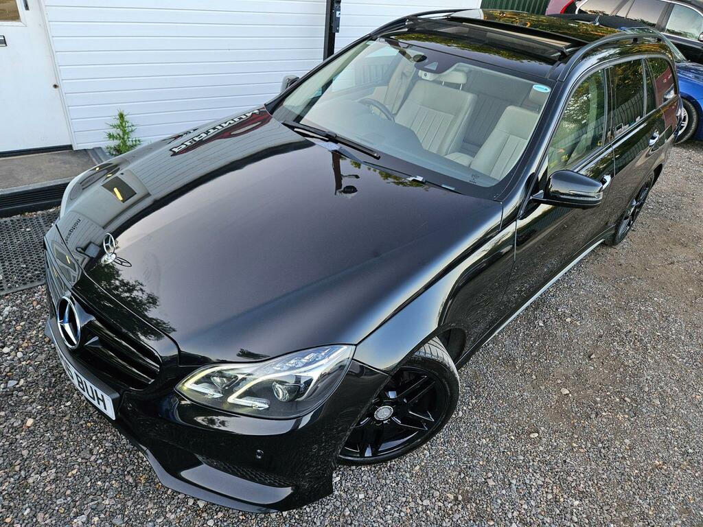Mercedes-Benz E Class 2.1 E220 Bluetec Amg Night Edition Premium Plus LP16BUH Black #5
