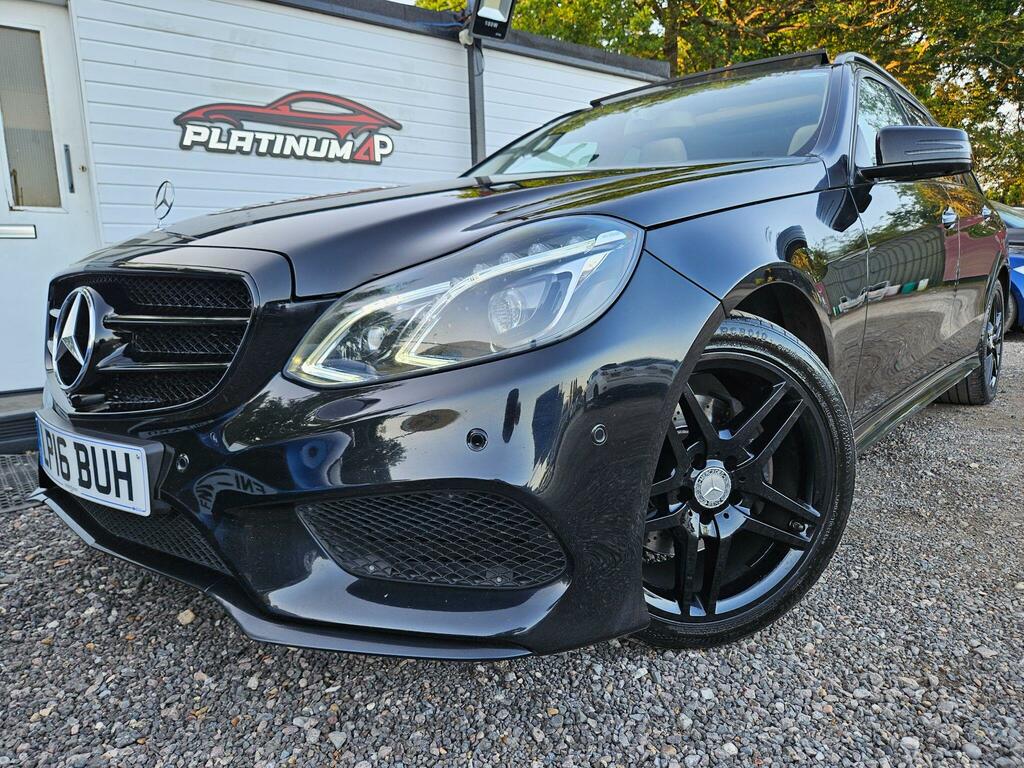 Mercedes-Benz E Class 2.1 E220 Bluetec Amg Night Edition Premium Plus LP16BUH Black #4