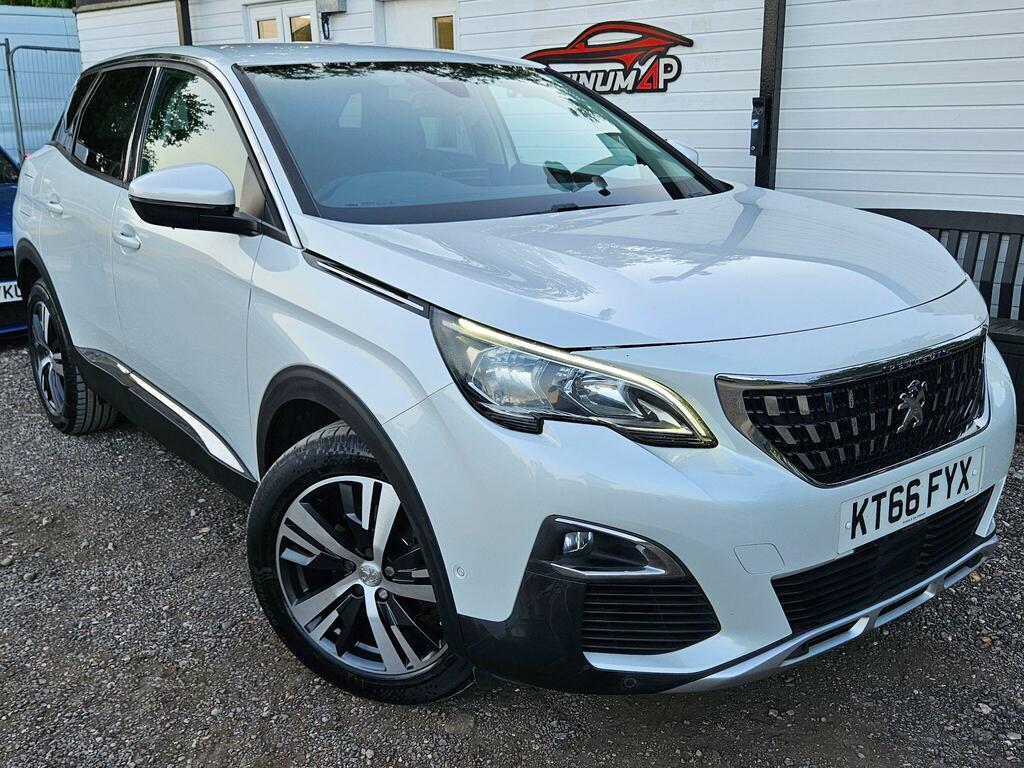 Peugeot 3008 1.6 Bluehdi Allure Eat Euro 6 Ss KT66FYX White #2