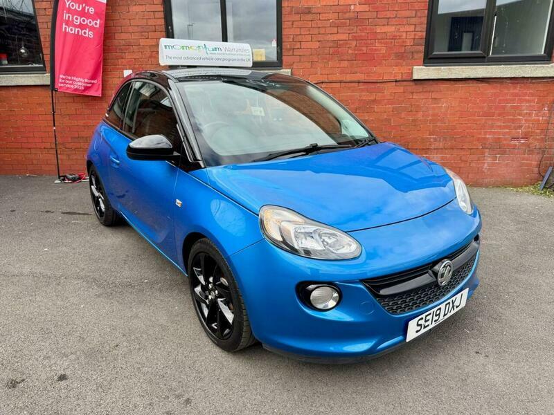 Vauxhall Adam 1.2I Energised Euro 6 SE19DXJ Blue #4