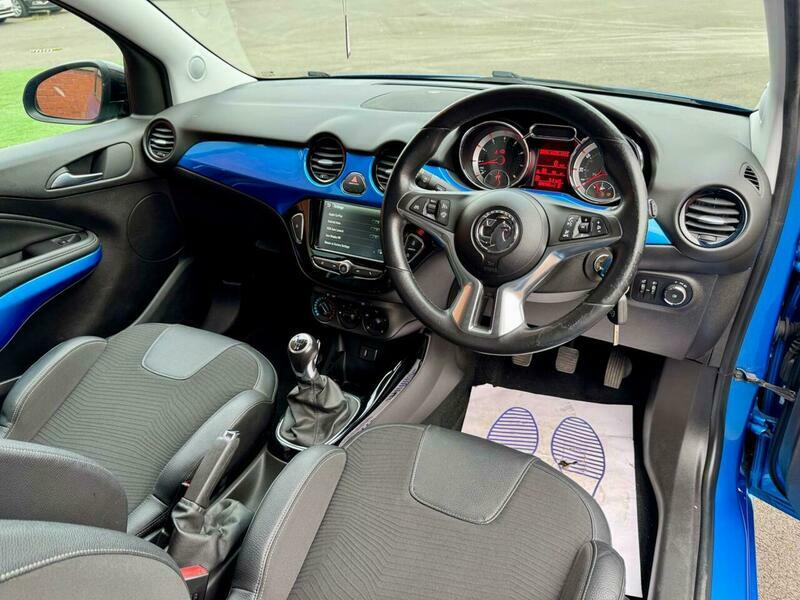 Vauxhall Adam 1.2I Energised Euro 6 SE19DXJ Blue #2