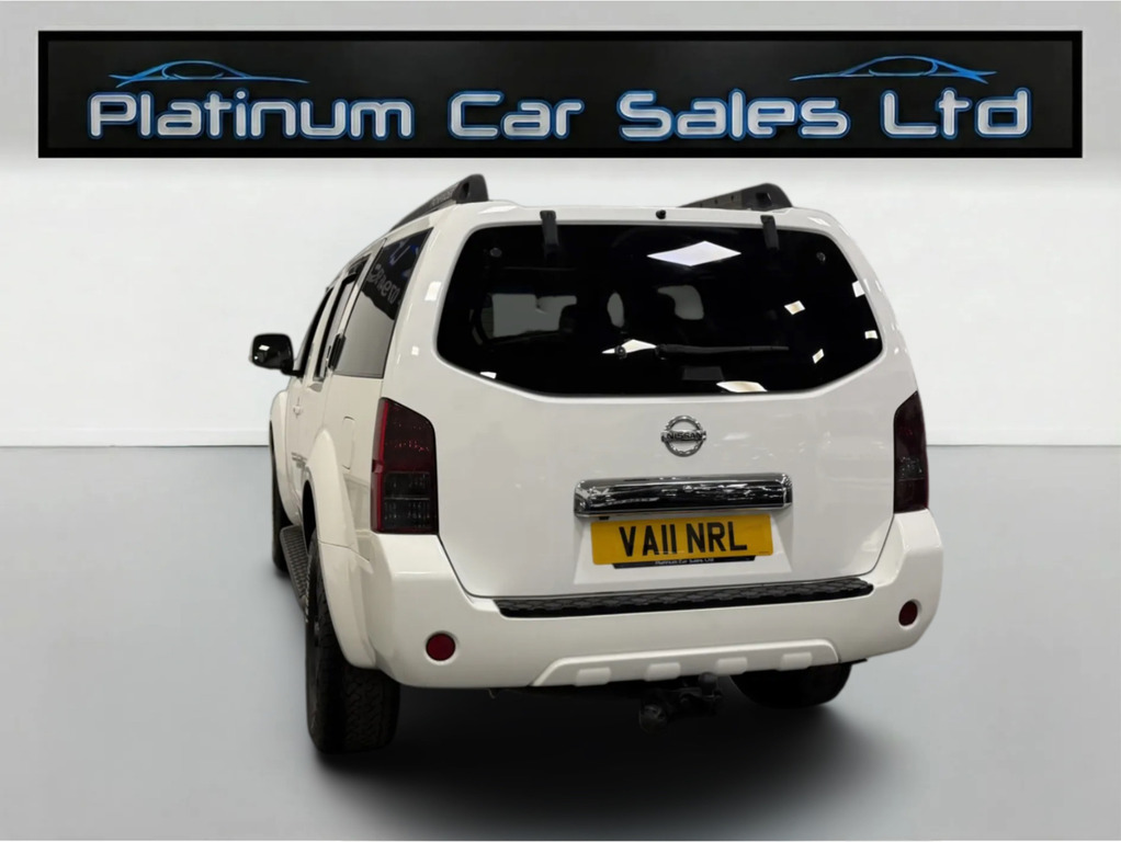 Nissan Pathfinder Tekna Dci 7 Seater White #6