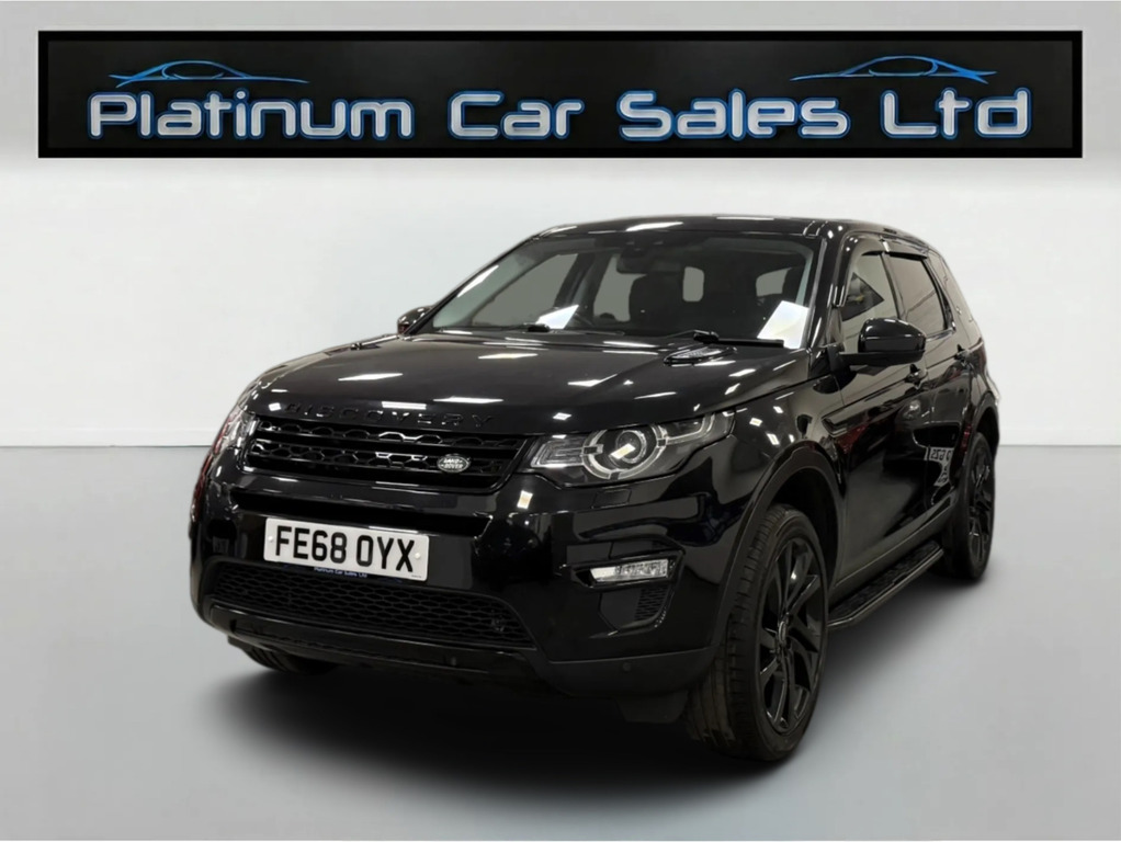 Land Rover Discovery Sport Td4 Hse 7 Seater Black Pack FE68OYX Black #2