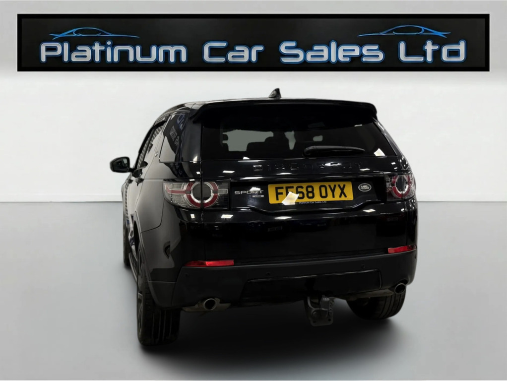 Land Rover Discovery Sport Td4 Hse 7 Seater Black Pack FE68OYX Black #4