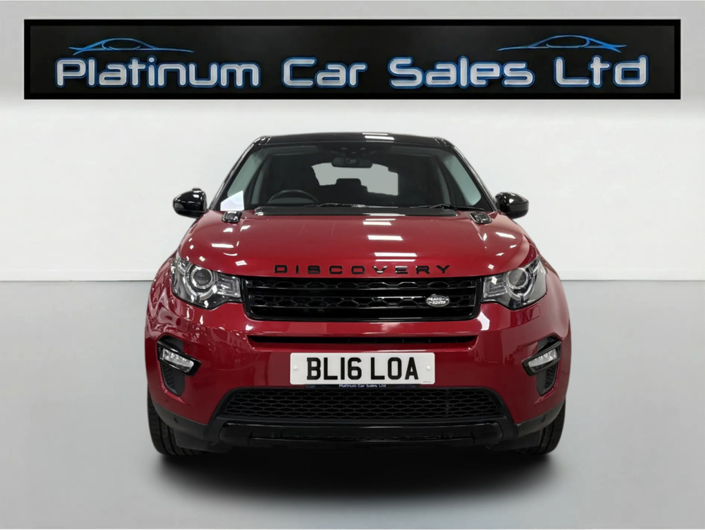 Land Rover Discovery Sport Td4 Hse Black Pack 7 Seater BL16LOA Red #2