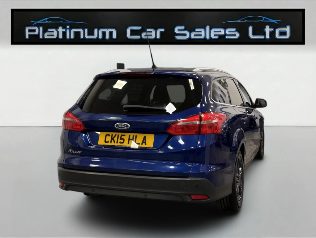 Ford Focus Titanium Tdci Estate CK15HLA Blue #6