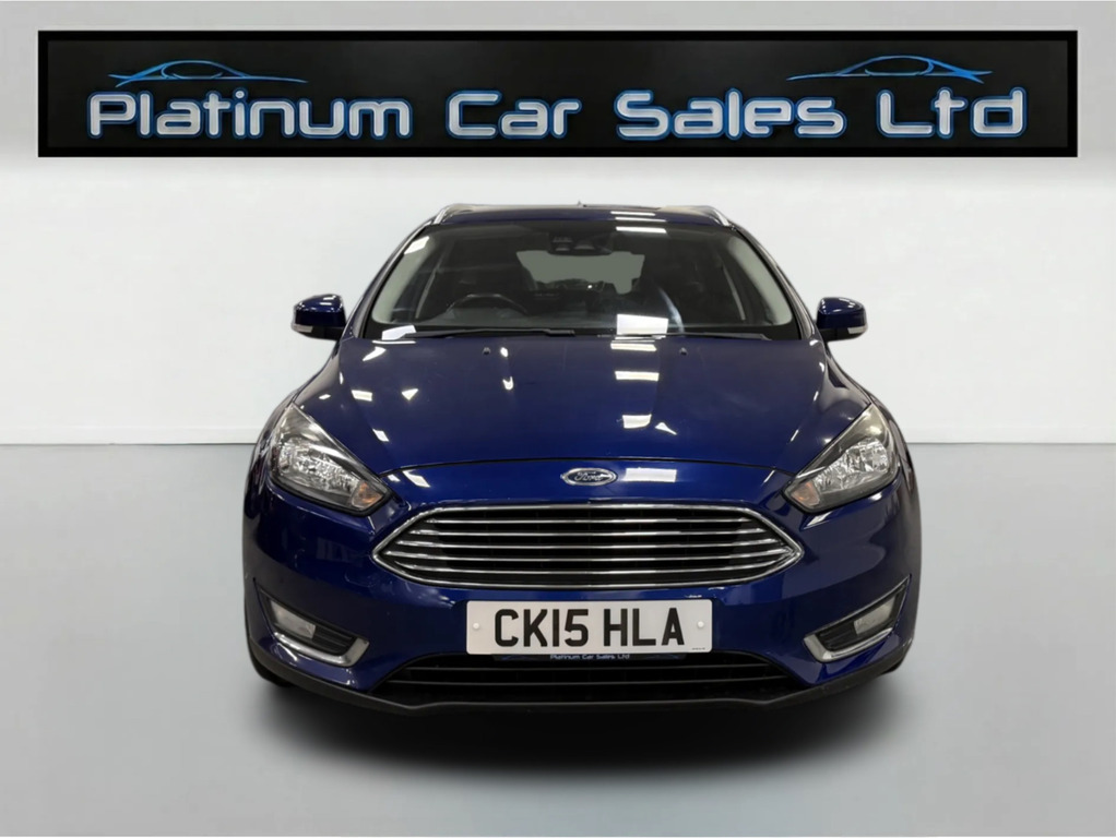 Ford Focus Titanium Tdci Estate CK15HLA Blue #2