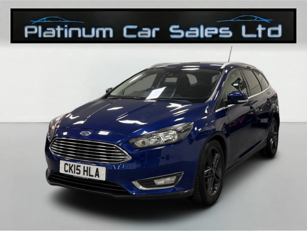 Ford Focus Titanium Tdci Estate CK15HLA Blue #3