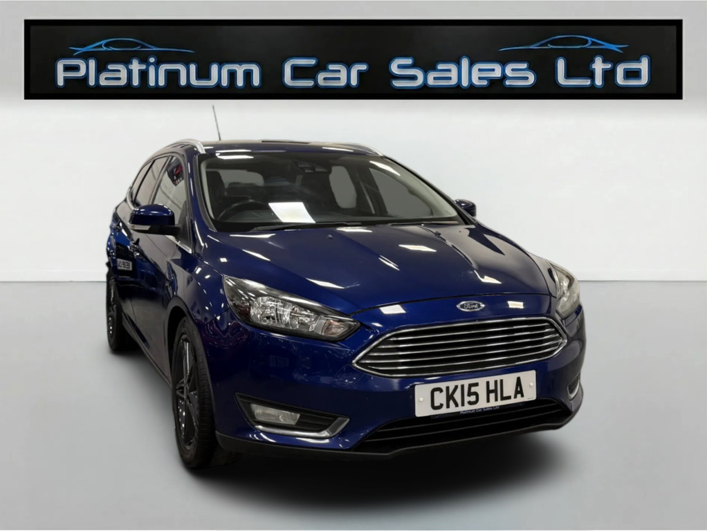 Ford Focus Titanium Tdci Estate Blue