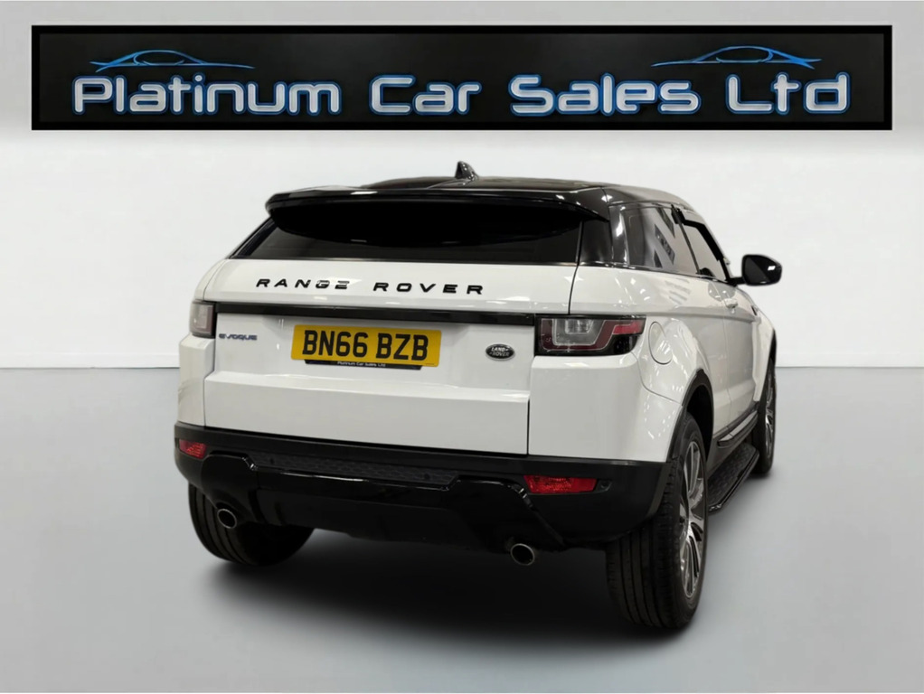 Land Rover Range Rover Evoque Ed4 Se Tech Black Pack Coupe BN66BZB White #5