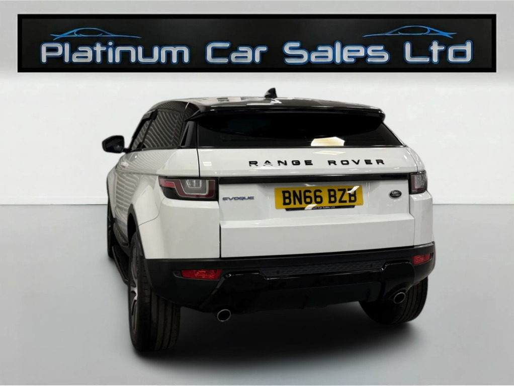 Land Rover Range Rover Evoque Ed4 Se Tech Black Pack Coupe BN66BZB White #6