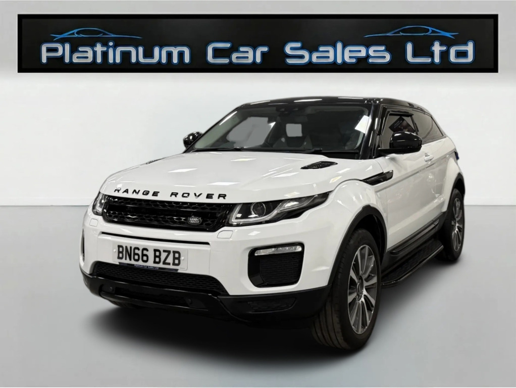 Land Rover Range Rover Evoque Ed4 Se Tech Black Pack Coupe BN66BZB White #2