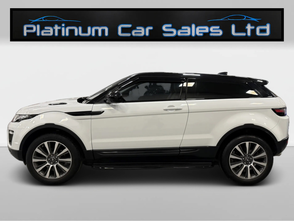 Land Rover Range Rover Evoque Ed4 Se Tech Black Pack Coupe BN66BZB White #4